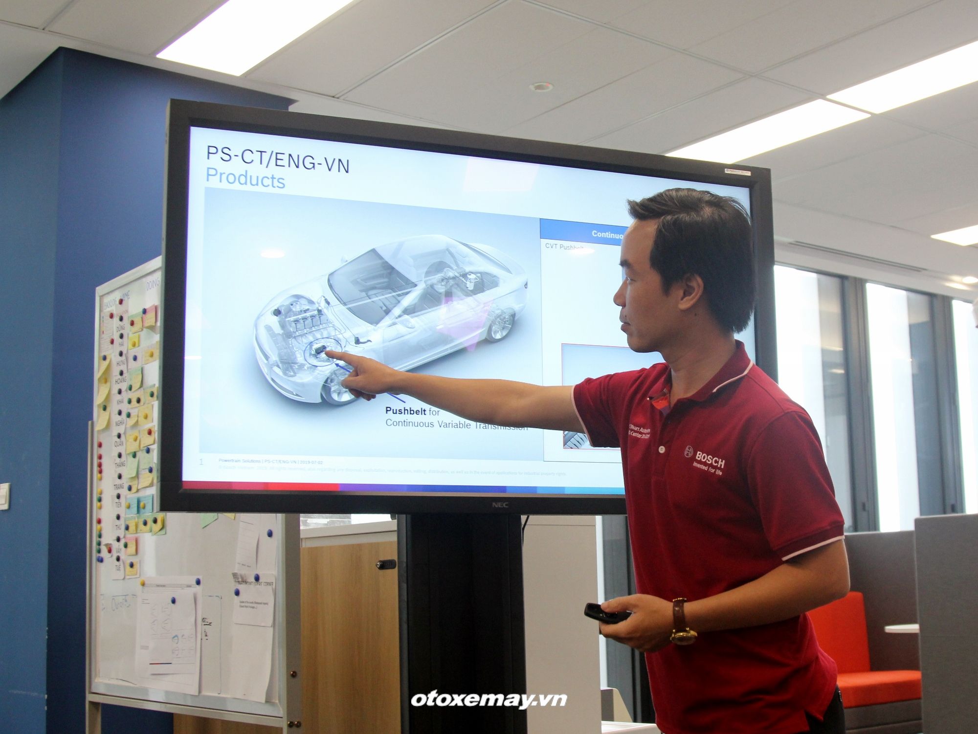 Bosch sẽ đầu tư hơn 100 triệu USD sản xuất dây đai truyền lực ôtô tại Việt Nam